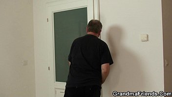 old granny man qwith having young porn Grand father ****