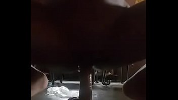 masturbation in offise My chubby foot and toes torturing hubbys penis cbt